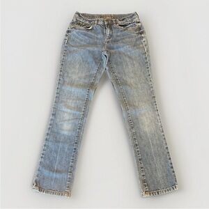 Ralph Lauren Women’s Jeans Mid-Rise Slim Fit Stone Wash Size 2